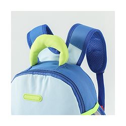 Babyhug Free Size Fashion Backpacks with Dragon Applique - Blue