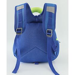 Babyhug Free Size Fashion Backpacks with Dragon Applique - Blue