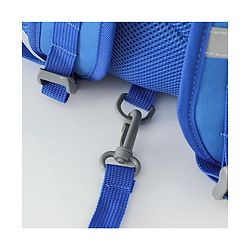 Babyhug Free Size Fashion Backpacks with Dragon Applique - Blue