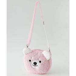 Babyhug Free Size Brown Beary Sling Bag Unisex - Brown
