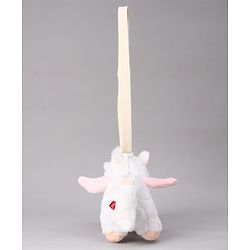 Babyhug Free Size Stylish Sling Bag for Girls with Adjustable Shoulder Strap in Unicorn Shape - Pink