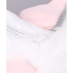 Babyhug Free Size Stylish Sling Bag for Girls with Adjustable Shoulder Strap in Unicorn Shape - Pink