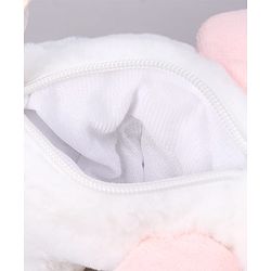 Babyhug Free Size Stylish Sling Bag for Girls with Adjustable Shoulder Strap in Unicorn Shape - Pink