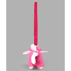 Babyhug Free Size Stylish Sling Bag for Girls with Adjustable Shoulder Strap in Unicorn Shape - Pink