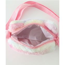 Babyhug Free Size Pink Kitten Sling Bag - Multicolor