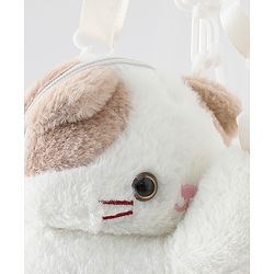 Babyhug Kitty Design Sling Bag Free Size -White