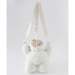 Babyhug Kitty Design Sling Bag Free Size -White