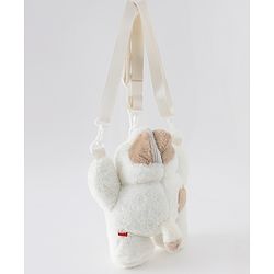 Babyhug Kitty Design Sling Bag Free Size -White