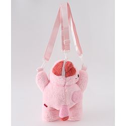 Babyhug Kitty Design Sling Bag Free Size -White