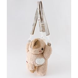 Babyhug Kitty Design Sling Bag Free Size -White