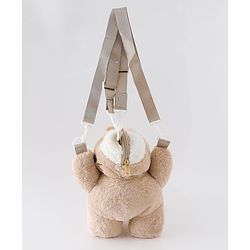 Babyhug Kitty Design Sling Bag Free Size -White