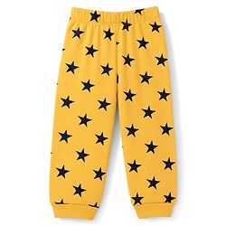 Babyhug Cotton Knit Full Sleeves Winter Wear Co-ords With Star Design - Yellow