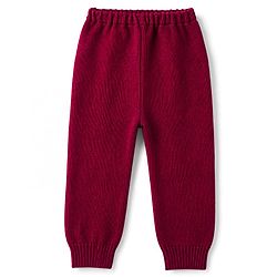 Babyhug Sweater Knitted Full Length Solid ColorPant - Maroon