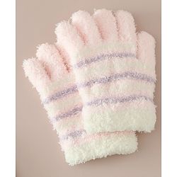 Babyhug Gloves with Striped - Pink