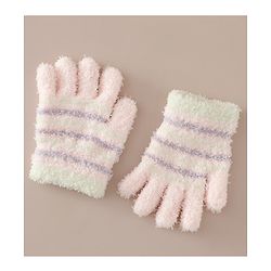 Babyhug Gloves with Striped - Pink