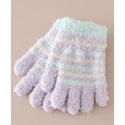 Babyhug Gloves with Striped - Pink