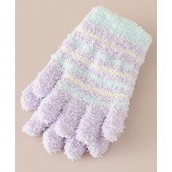 Babyhug Gloves with Striped - Pink