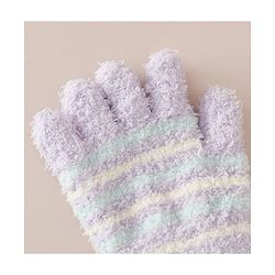 Babyhug Gloves with Striped - Pink