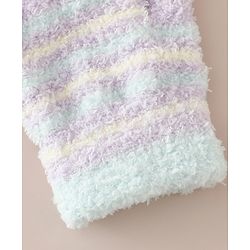 Babyhug Gloves with Striped - Pink