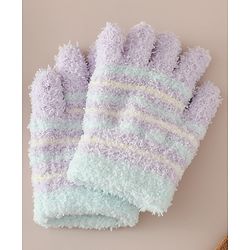 Babyhug Gloves with Striped - Pink