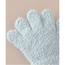 Babyhug Gloves with Bear Applique - Beige