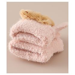 Babyhug Gloves with Bear Applique - Pink
