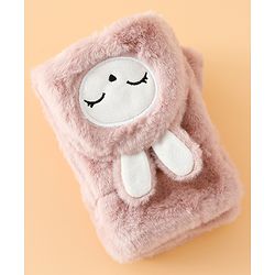 Babyhug Gloves with Rabbit Applique - Pink