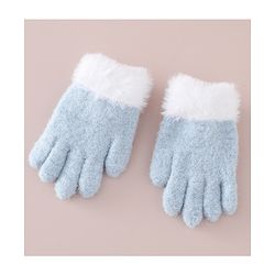 Babyhug Gloves with Pom Pom - Grey