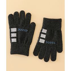 Babyhug Gloves with Box Design - Khaki