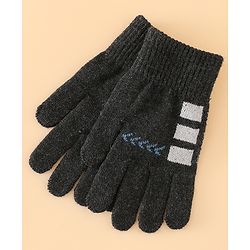 Babyhug Gloves with Box Design - Khaki