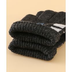 Babyhug Gloves with Box Design - Khaki