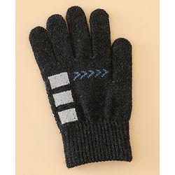 Babyhug Gloves with Box Design - Khaki