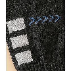 Babyhug Gloves with Box Design - Khaki