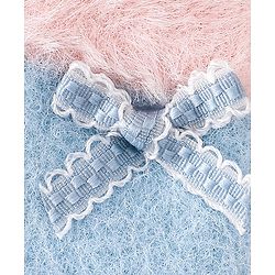 Babyhug Gloves With Bow Applique - PInk