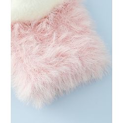 Babyhug Gloves With Paw Applique - Pink