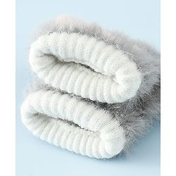 Babyhug Gloves With Paw Applique - Pink