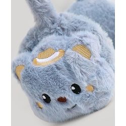 Babyhug Ear Muffs WIth Animal Design - Blue