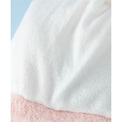 Babyhug Woollen Cap With Panda Design in Pink - Diameter 19 cm