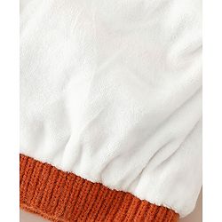 Babyhug Woollen Cap with Reindeer Applique in Red - Diameter 14 cm