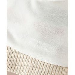 Babyhug Woollen Cap With Heart Design in Orange - Diameter 14.5 cm