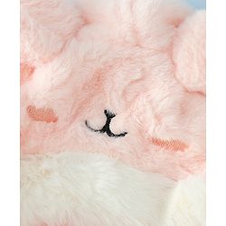 Babyhug Woollen Cap with Knot & Ear in Pink - Diameter 33 cm