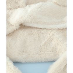 Babyhug Woollen Cap with Bear Ear & Knot Pink - Diameter 33 cm
