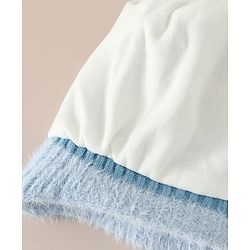 Babyhug Woollen Cap & Muffler With Bunny Patch in Pink - Diameter 20 cm