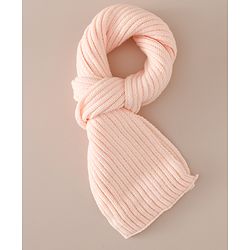 Babyhug Woollen Cap & Sets With Paw detailing in Pink - Diameter 19.5 cm