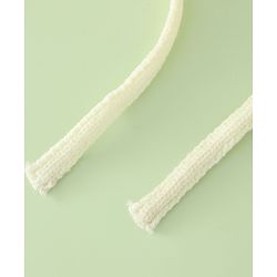 Babyhug Woollen Cap with Knot & Pom Pom with Geometric Design Khaki - Diameter 18.5 cm
