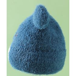Babyhug Woolen Cap with Ear & Animal Applique Pink - Diameter 17.5 cm
