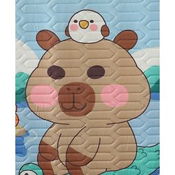Babyhug Diaper Changing Mats Blue Mat: 60*120cm;   Pillow: 20*36cm Unisex