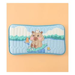 Babyhug Diaper Changing Mats Blue Mat: 60*120cm;   Pillow: 20*36cm Unisex
