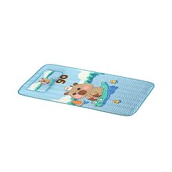 Babyhug Diaper Changing Mats Blue Mat: 60*120cm;   Pillow: 20*36cm Unisex