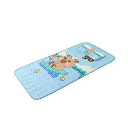 Babyhug Diaper Changing Mats Blue Mat: 60*120cm;   Pillow: 20*36cm Unisex